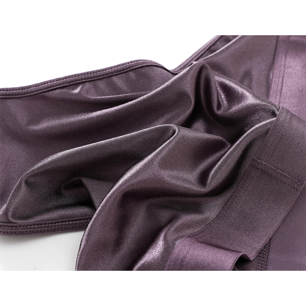 Men’s Satin Briefs – Silky, Sexy, Breathable Underwear in Solid Colours, S–3XL