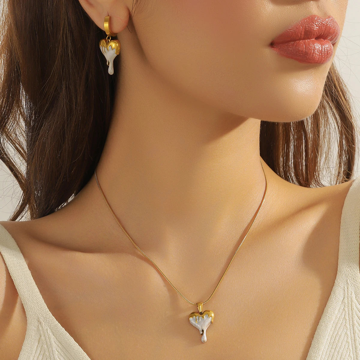 Timeless Love Stainless Steel Jewelry Set