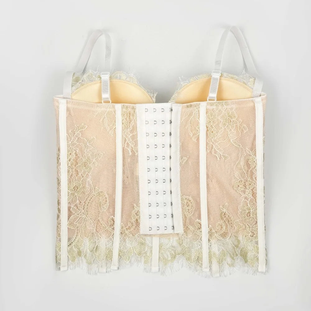 Spicy Girl Hollow Lace Camisole