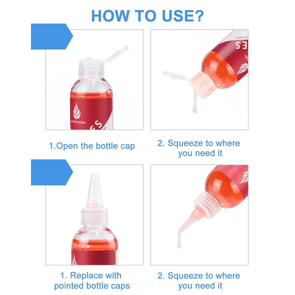 Premium Water-Based Gel with Fruity Flavours