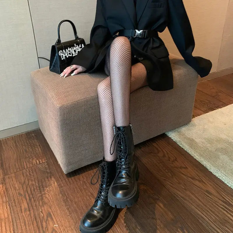 Irresistible Legs – Sexy Mesh Lingerie Stockings