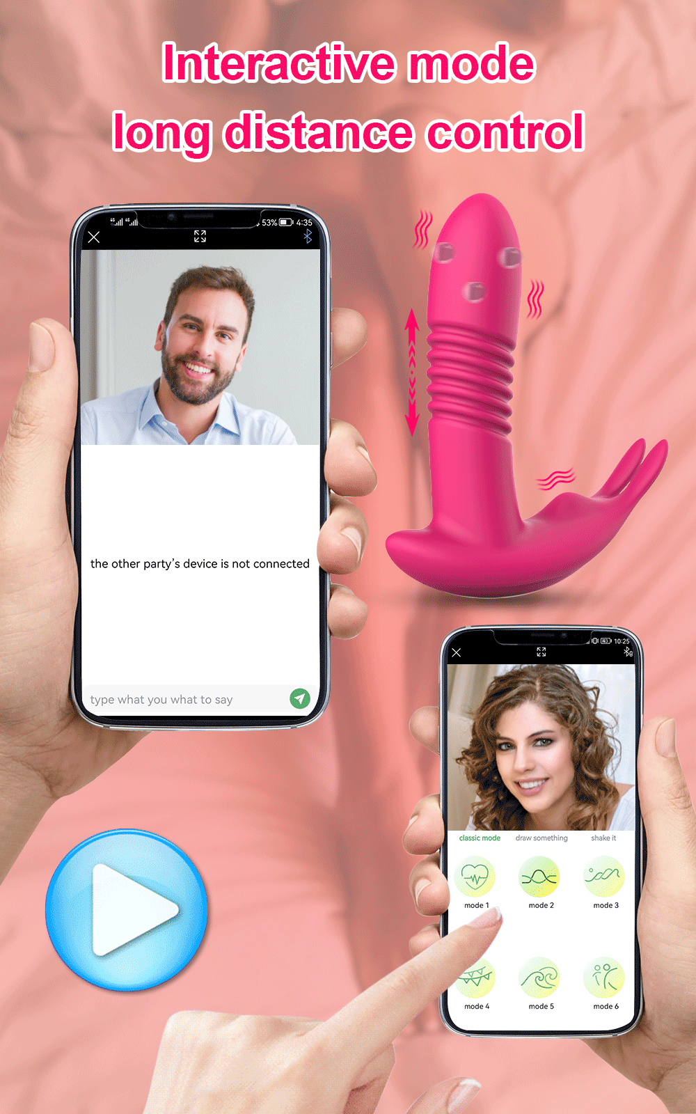 LushVibe – App-Controlled Wearable Vibrator for Clitoral & Vaginal Pleasure