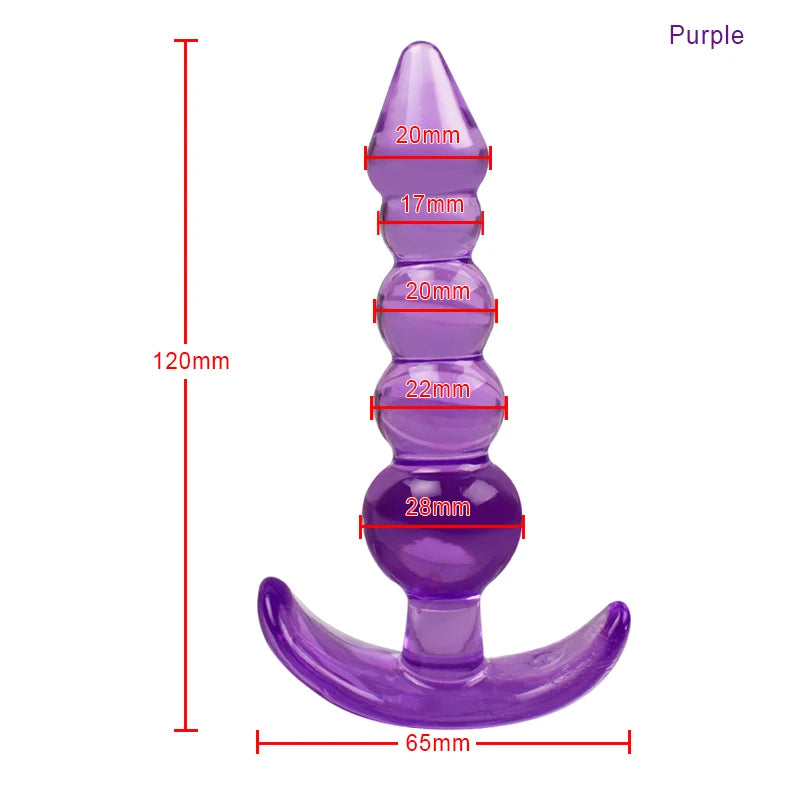 FlexFit Unisex Silicone Anal Plug – Soft, Body-Safe Prostate Massager & Fetish Play Toy For Every Body. Every Fantasy. Every O.