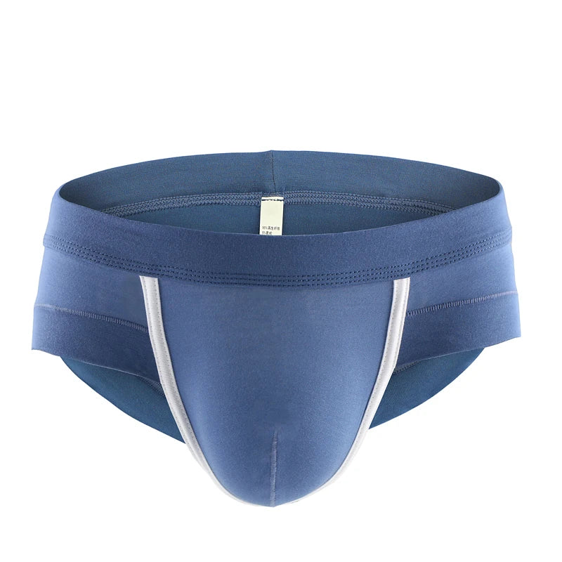 Men’s Low-Waist Briefs – Sexy U-Pouch Seamless Quick-Dry Underwear