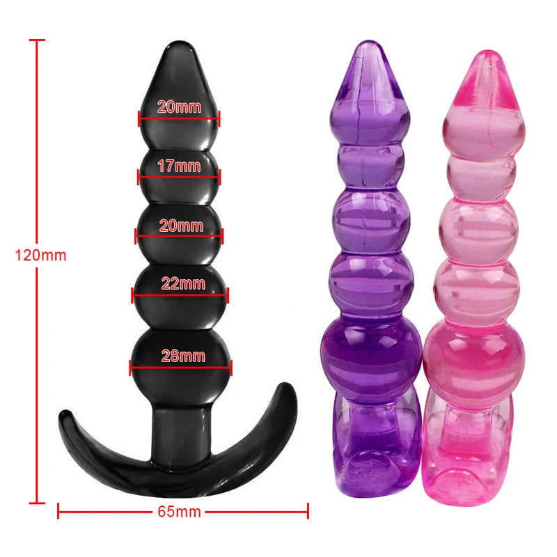 FlexFit Unisex Silicone Anal Plug – Soft, Body-Safe Prostate Massager & Fetish Play Toy For Every Body. Every Fantasy. Every O.