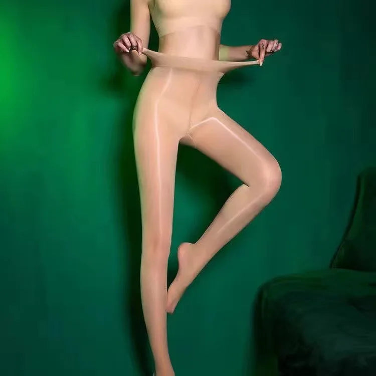 Durable Sheer Tights – Shiny, Sleek, and Strong