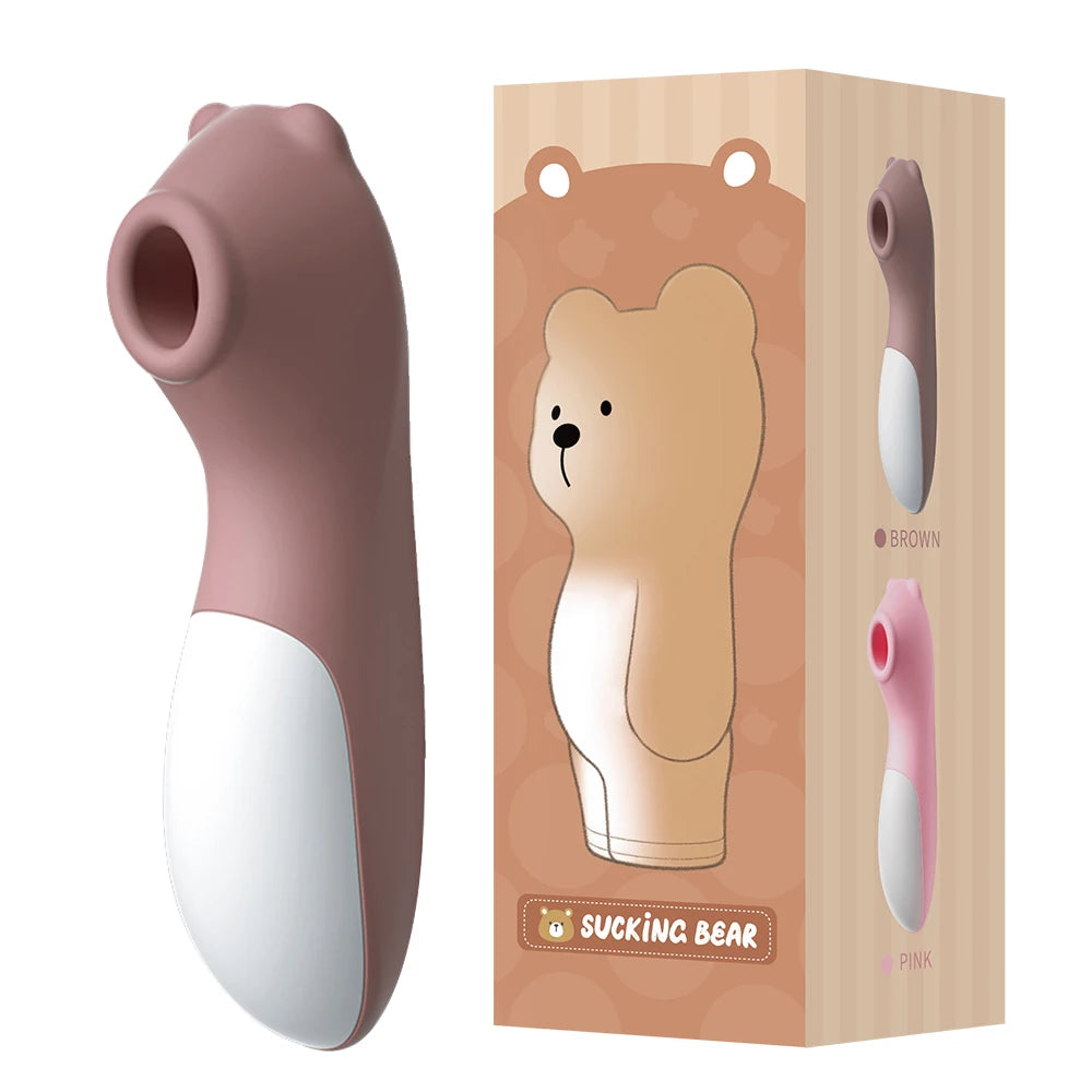 Teddy Bear Clitoral Sucker – Intense Oral Vibration & Nipple Stimulator