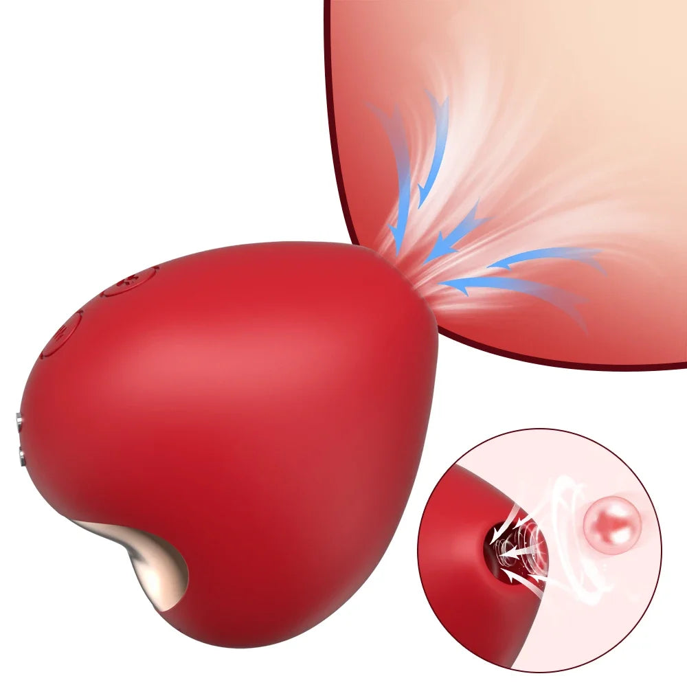Air Kiss Clit or Nipple Sucker – Intense Pleasure Vacuum Vibrator for Women