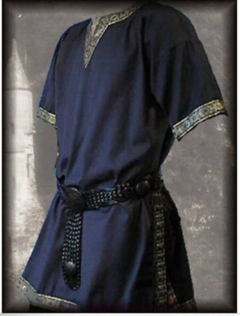 Medieval Renaissance Nobleman Tunic – Aristocrat, Knight & Warrior Cosplay Costume for Men