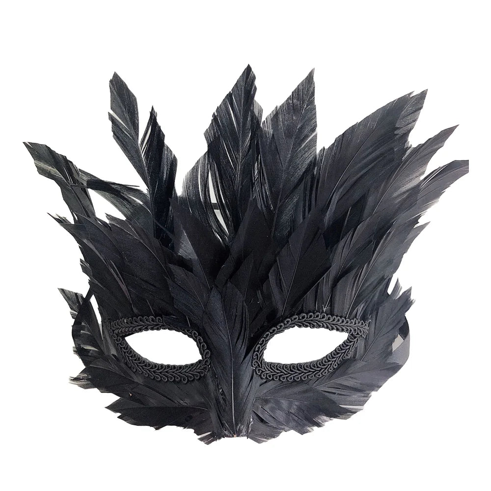 Seductive Eagle Feather Mask – Sexy Bird-Inspired Cosplay & Masquerade Mask