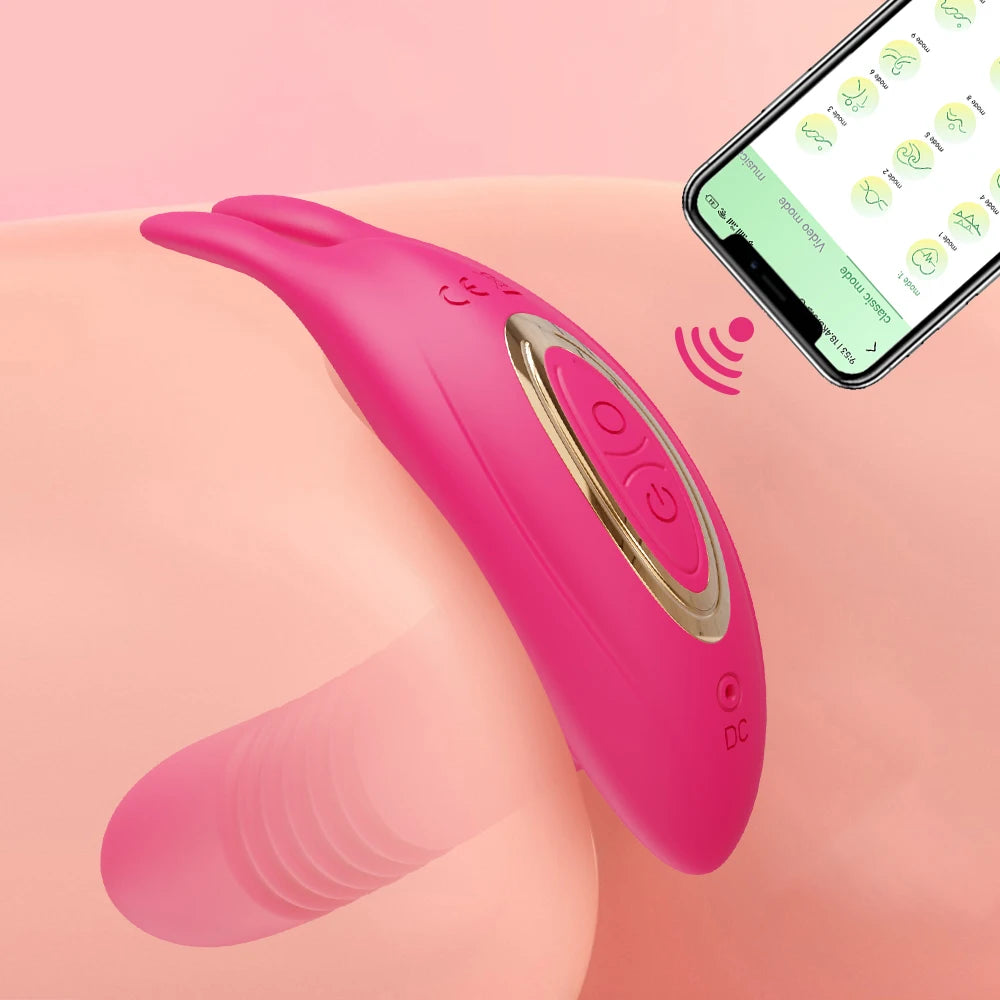WhisperWear™ Outdoor Wearable Vibrator – Clitoral Stimulator & Vagina Dildo Massager