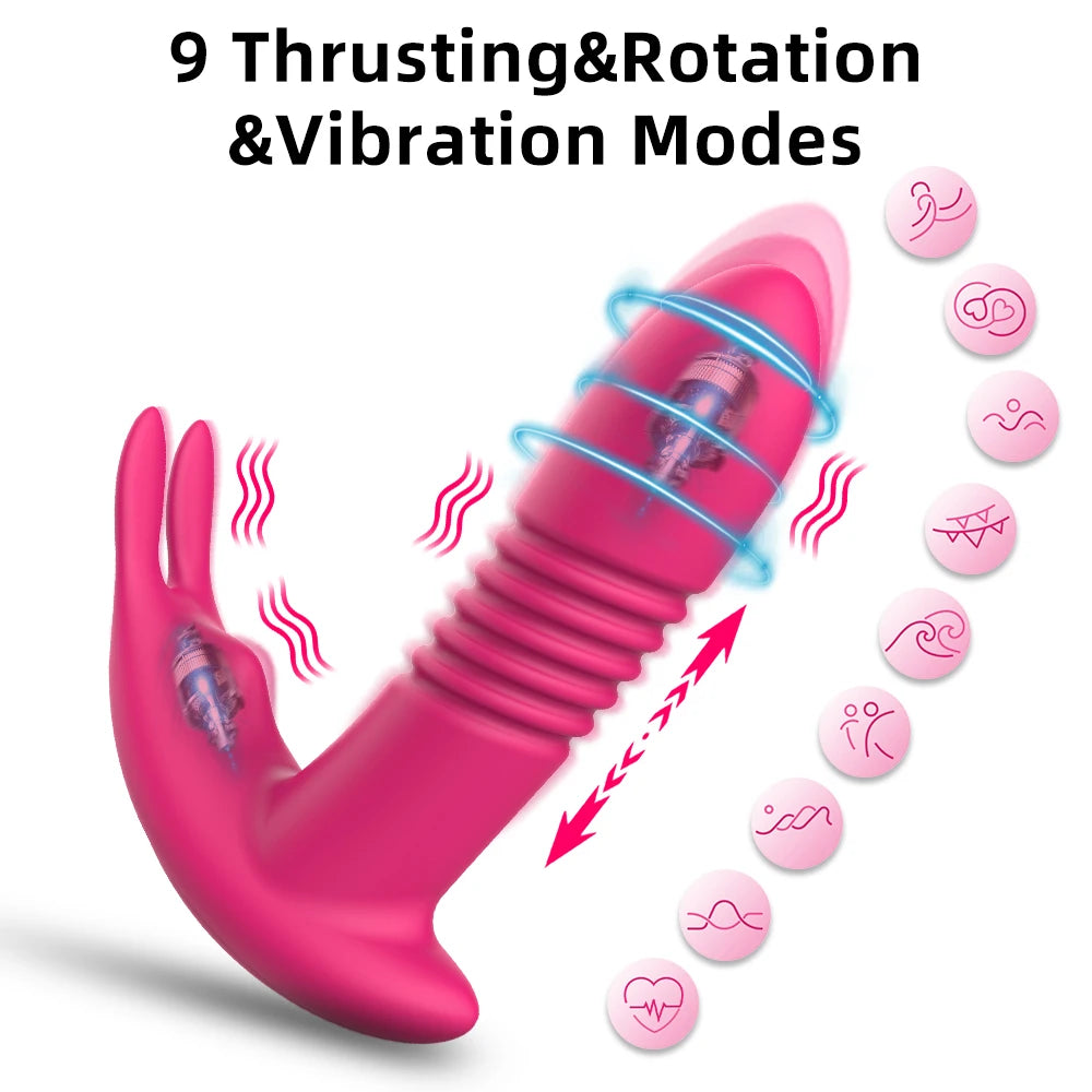 LushVibe – App-Controlled Wearable Vibrator for Clitoral & Vaginal Pleasure