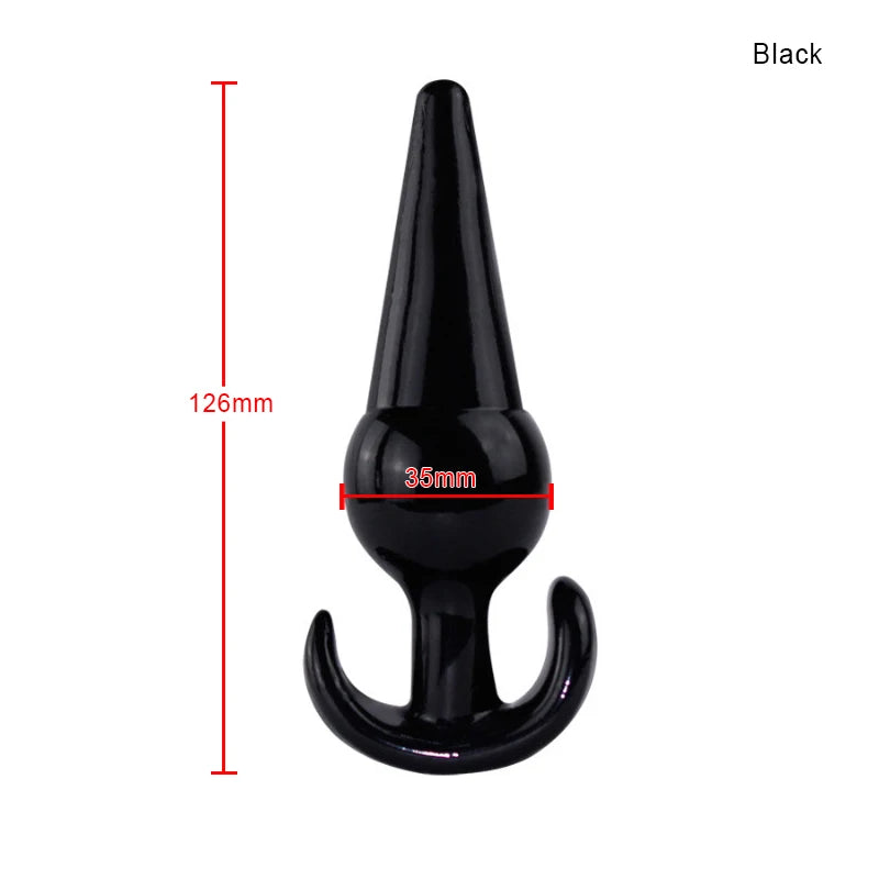 FlexFit Unisex Silicone Anal Plug – Soft, Body-Safe Prostate Massager & Fetish Play Toy For Every Body. Every Fantasy. Every O.