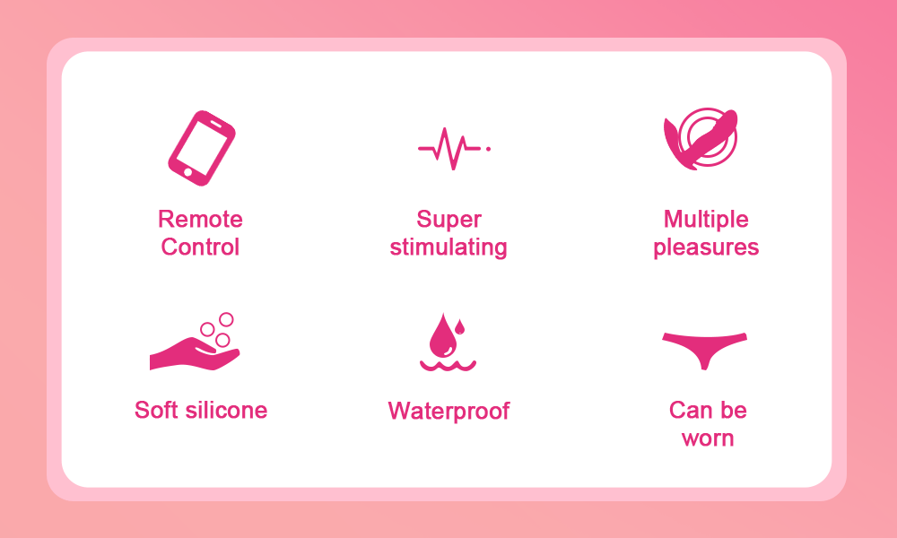 LushVibe – App-Controlled Wearable Vibrator for Clitoral & Vaginal Pleasure