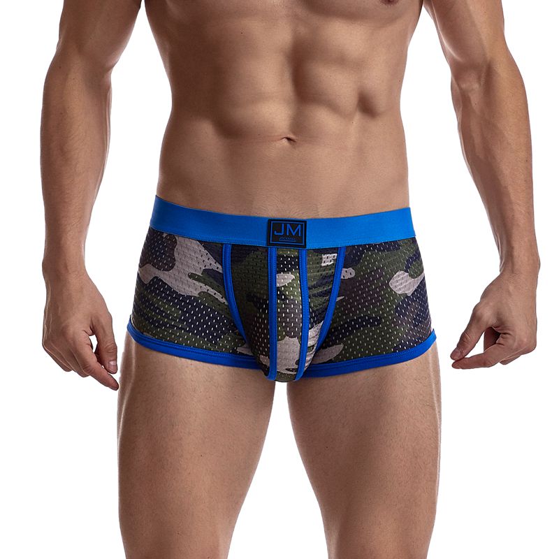 Men’s Breathable Boxer Briefs – 6PCS Camouflage Underwear