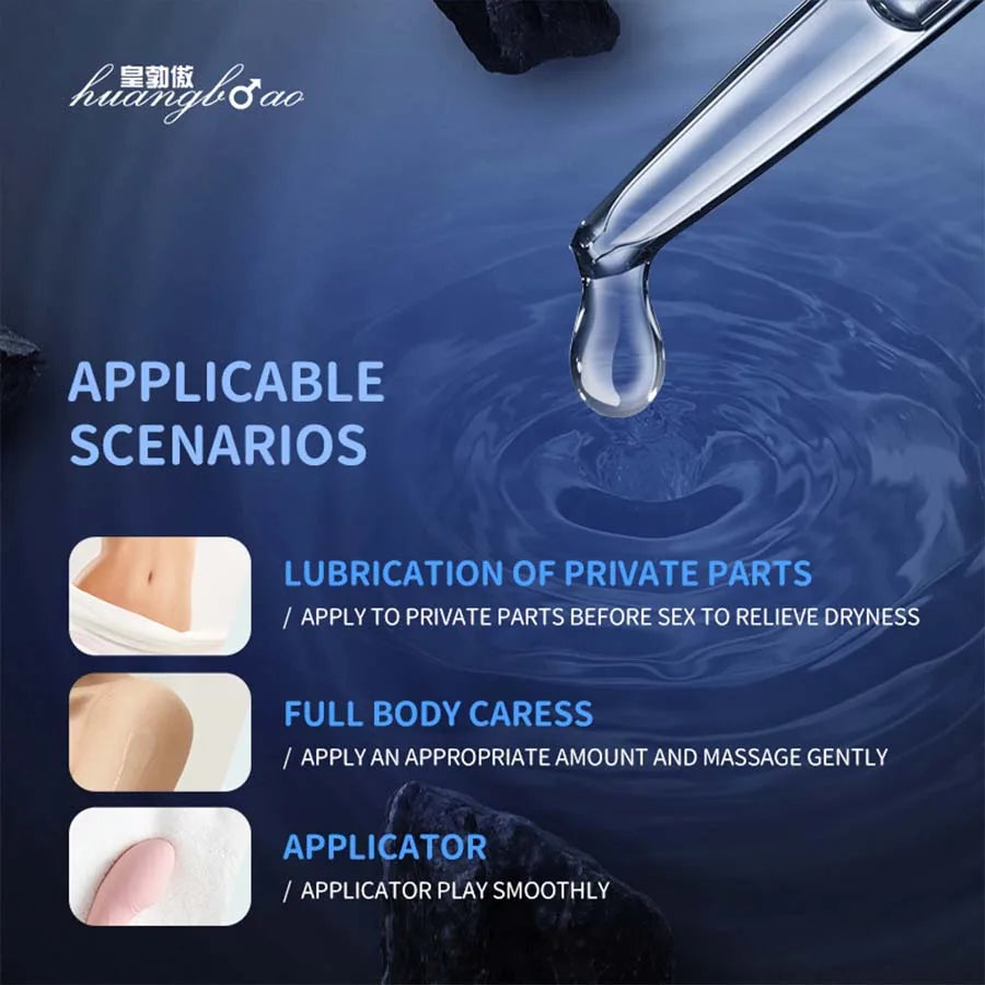 Smooth & Safe Personal Lubricant for Men & Women