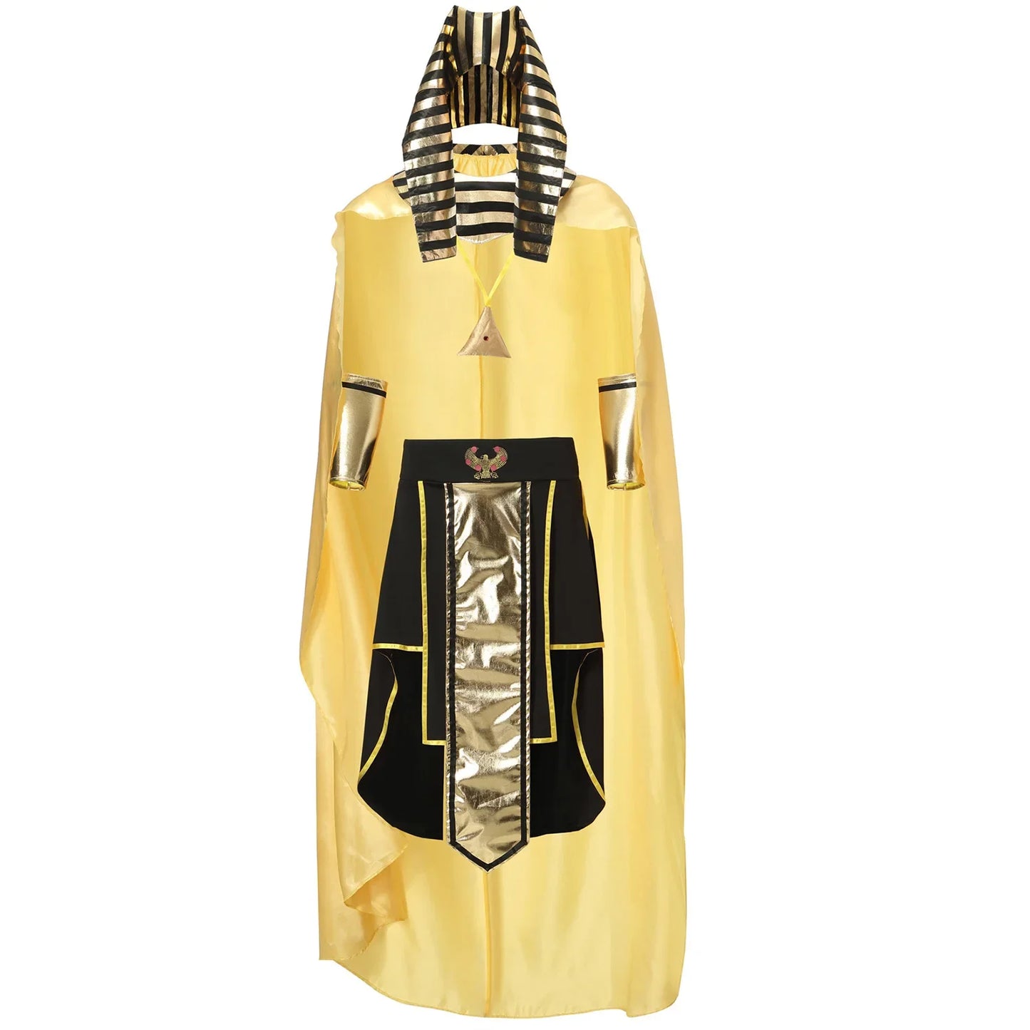 Men’s Pharaoh Tutankhamun Costume – Egypt King Cosplay for Purim & Halloween