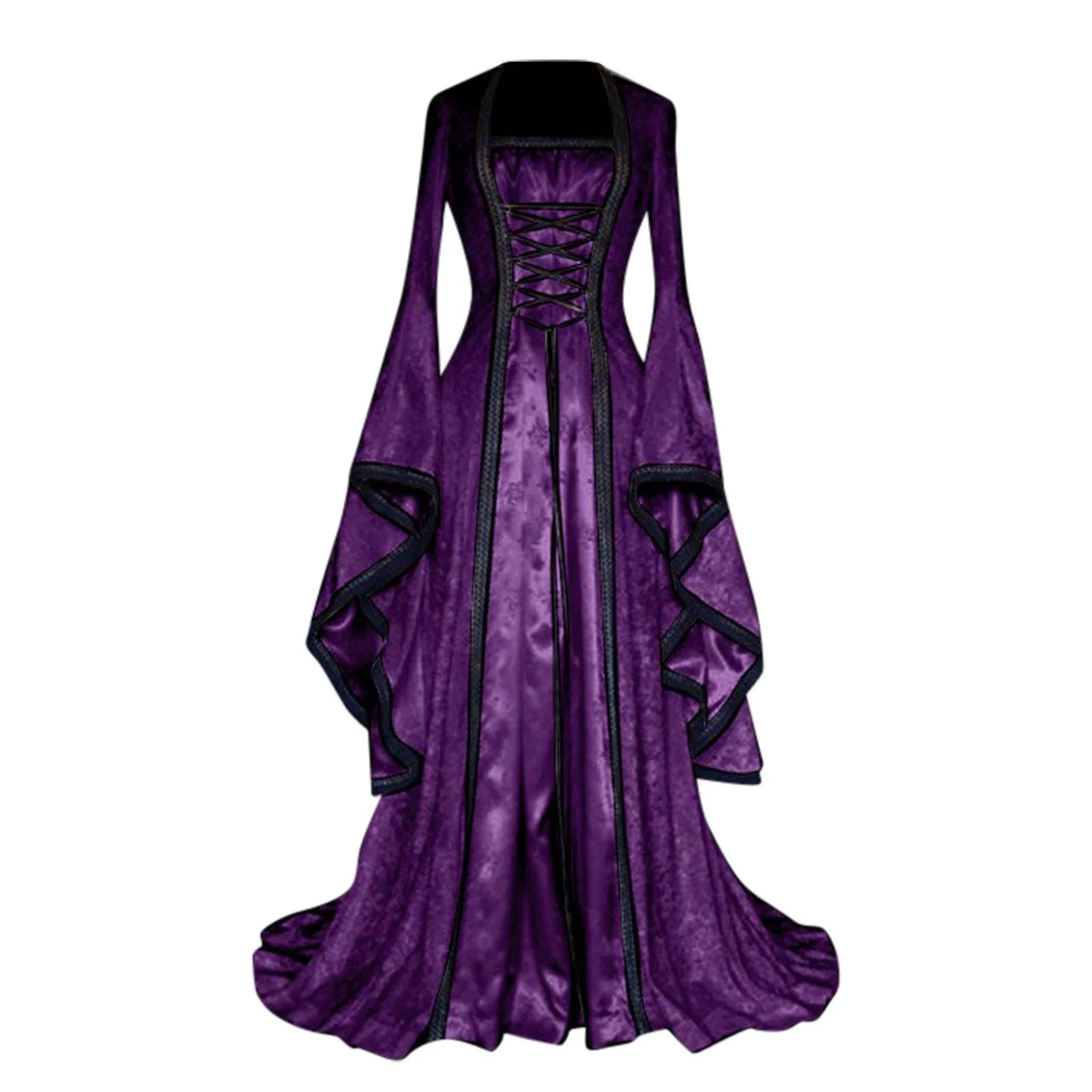 Medieval Gothic Dress Roleplay Cosplay Uniform Carnival Halloween Costume Female Retro Court Robe Noble Princess Dress Sexy Lady