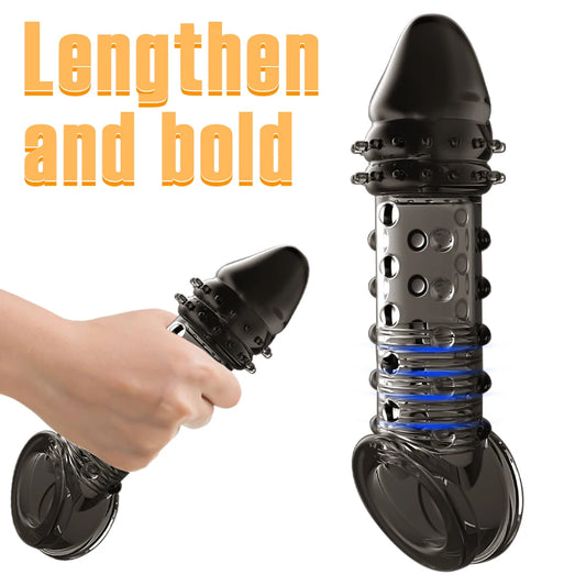 Ultimate Sensation – Penis Sleeve with Sperm Lock Design