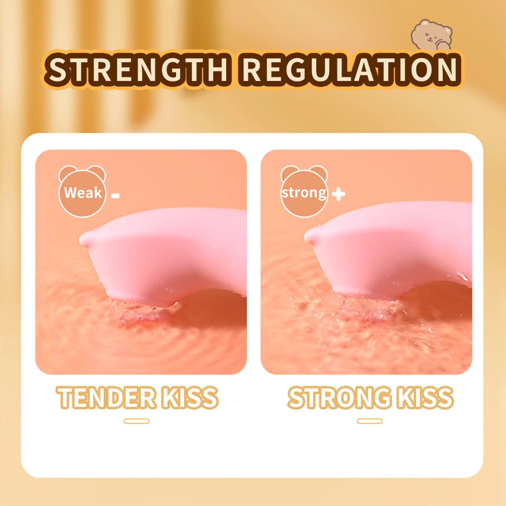 Teddy Bear Clitoral Sucker – Intense Oral Vibration & Nipple Stimulator