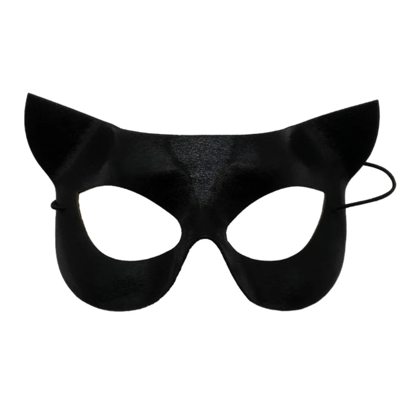 Sexy Lace Cat Face Mask – Elegant Masquerade & Halloween Mask for Women