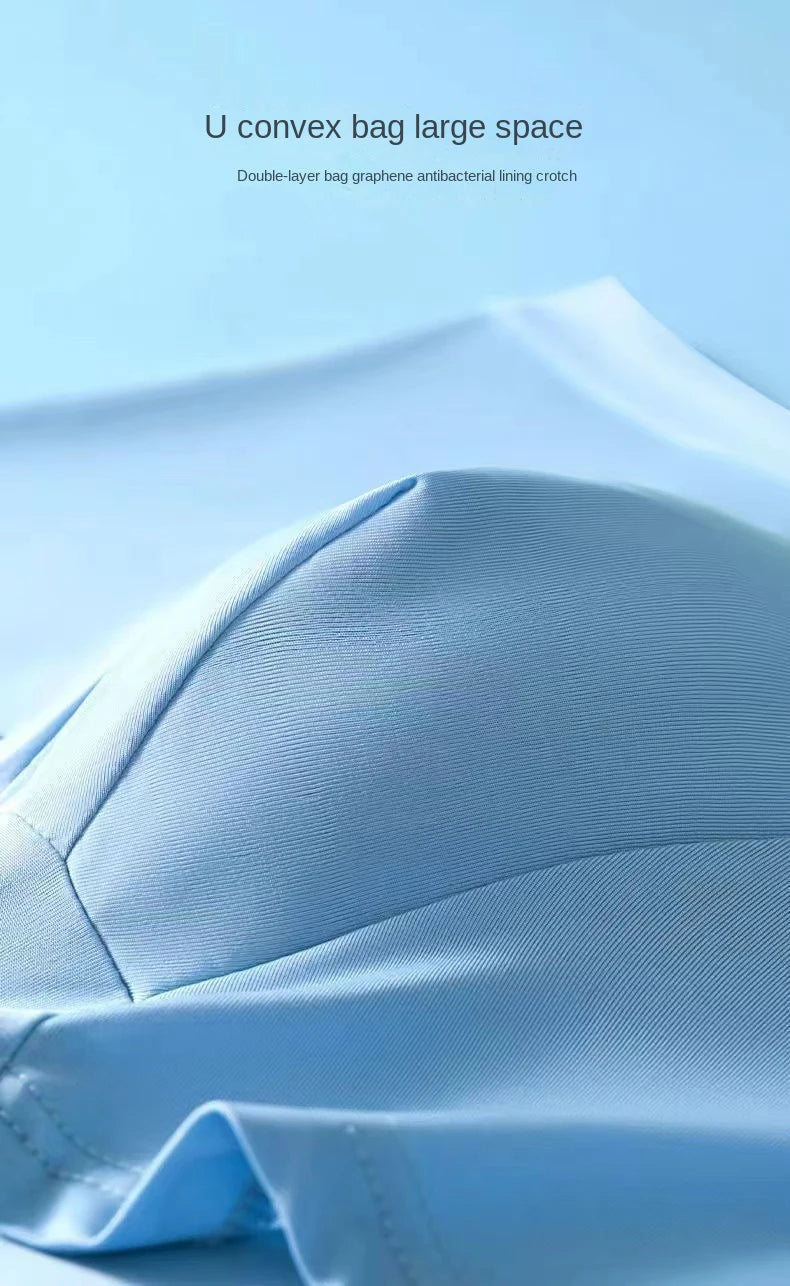 Stay Cool & Sexy – 4PCS Men’s Ice Silk Boxers