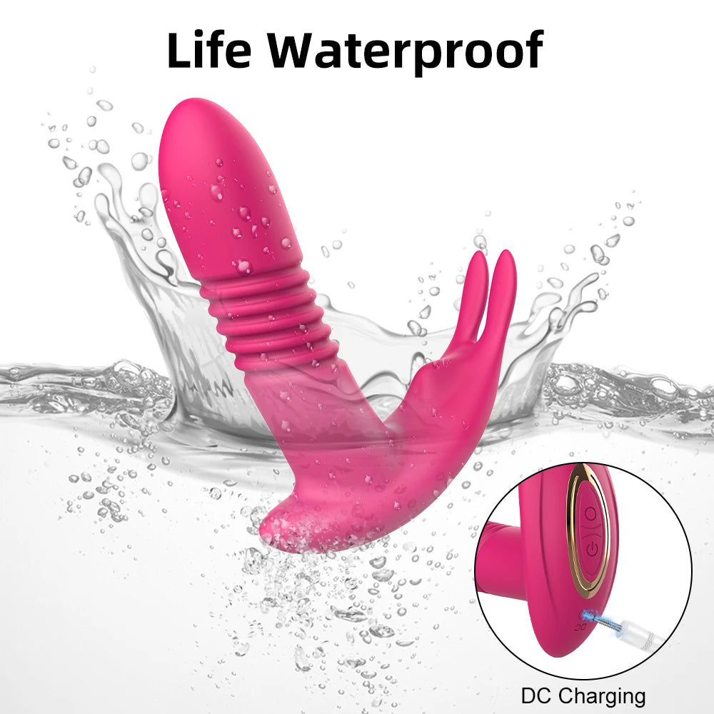 WhisperWear™ Outdoor Wearable Vibrator – Clitoral Stimulator & Vagina Dildo Massager