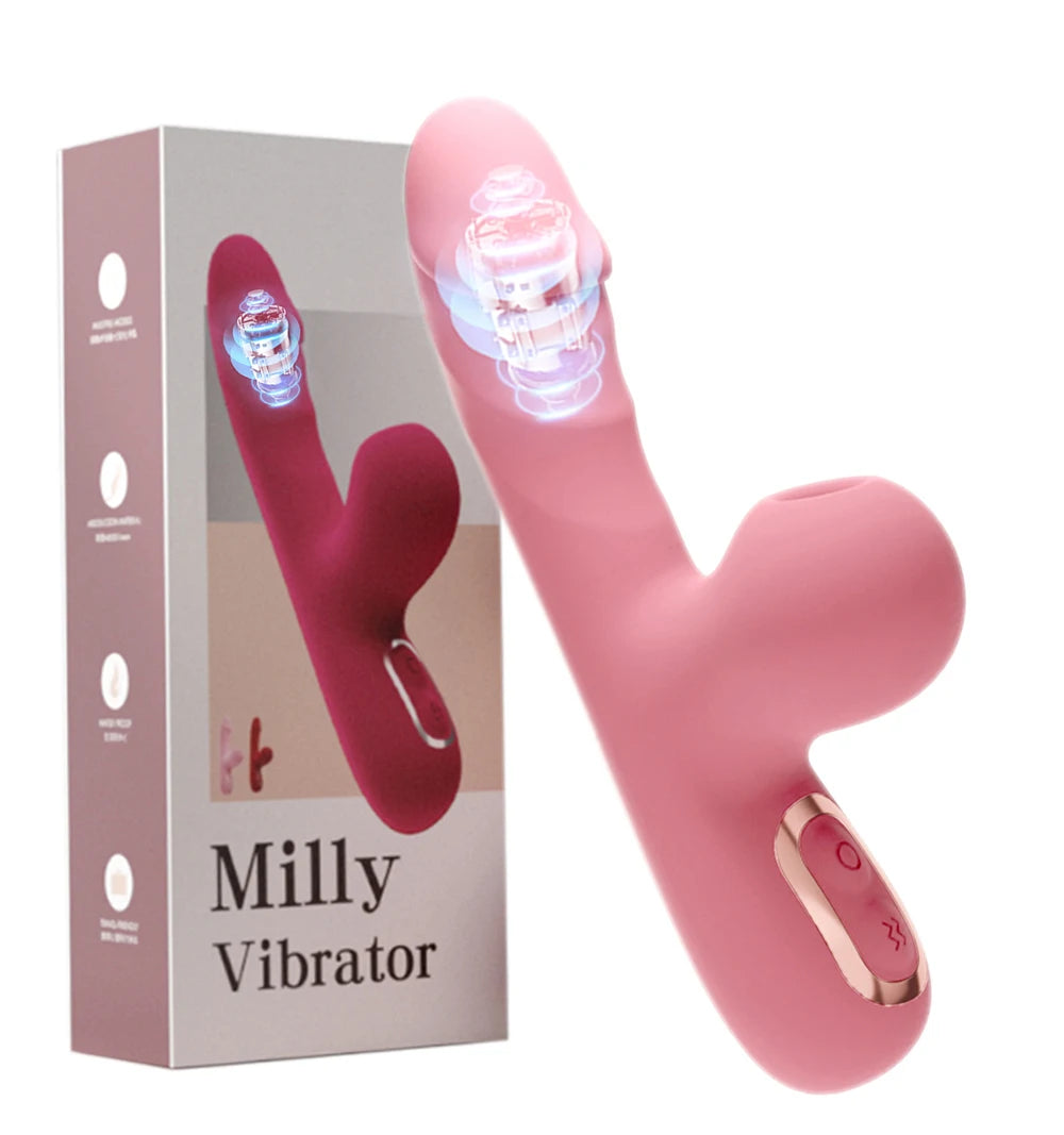 Ultimate Pleasure 3-in-1: Heated G-Spot Vibrator & Clitoral Sucking Stimulator