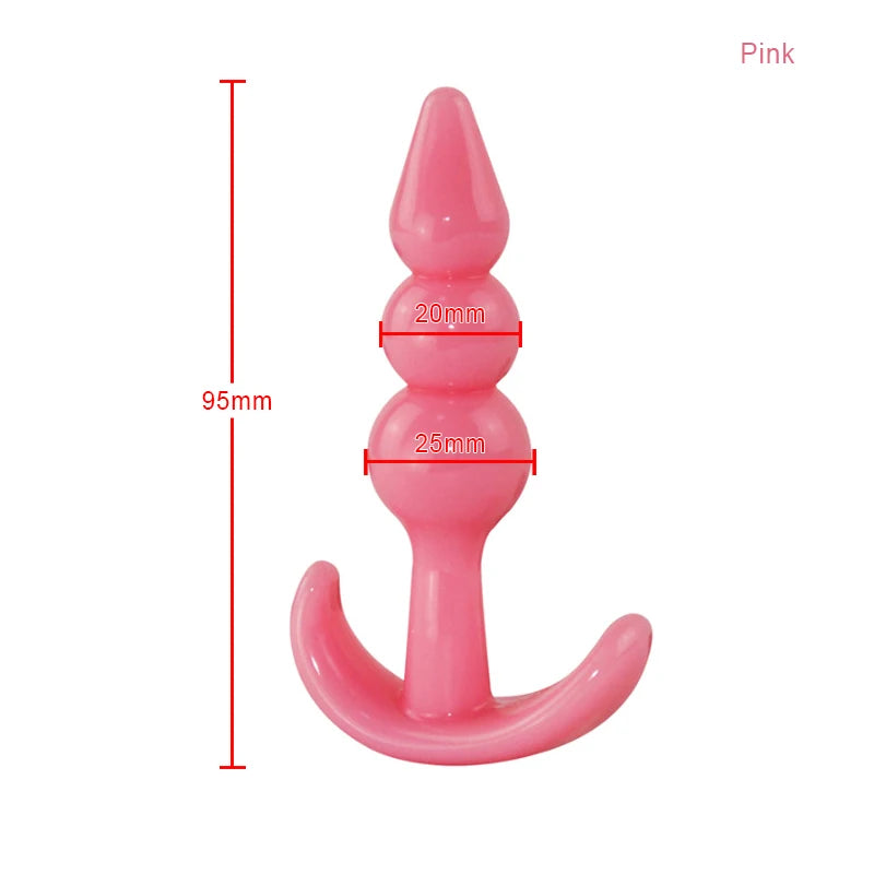 FlexFit Unisex Silicone Anal Plug – Soft, Body-Safe Prostate Massager & Fetish Play Toy For Every Body. Every Fantasy. Every O.