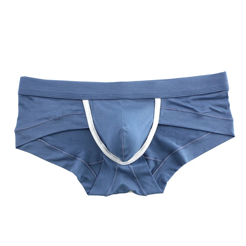Men’s Low-Waist Briefs – Sexy U-Pouch Seamless Quick-Dry Underwear
