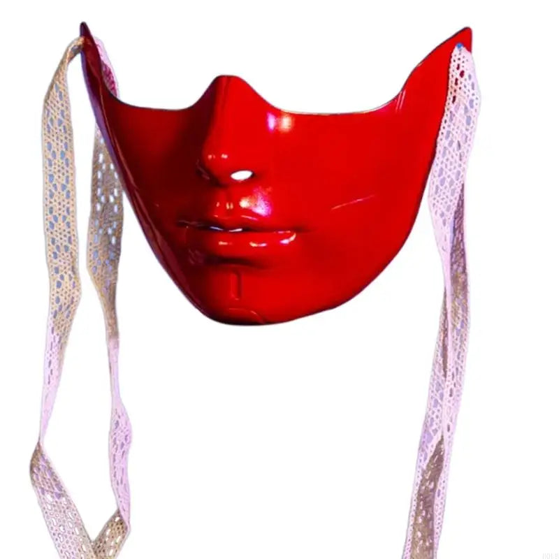 Mechanical Beauty Masquerade Mask – Aesthetic Half-Face Mask for Halloween, Cosplay & Parties