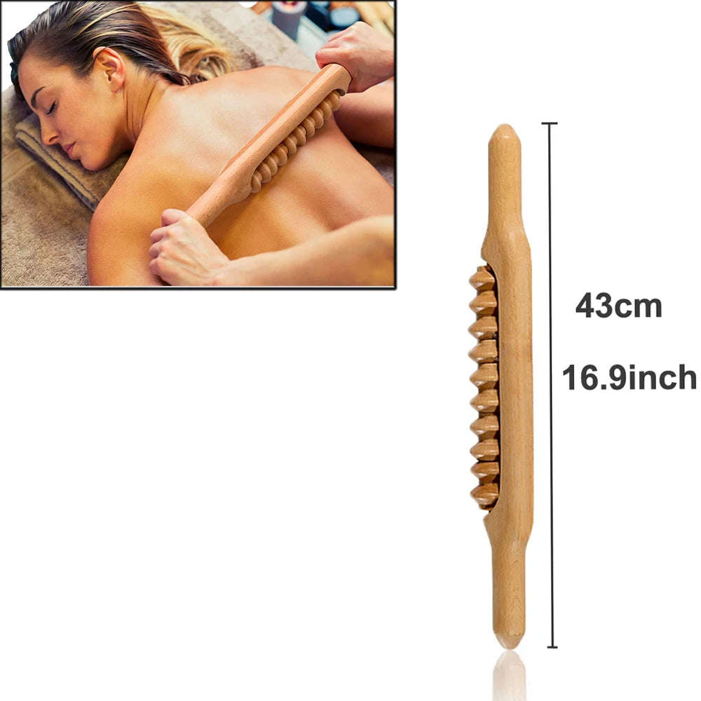 Professional Wood Massage Tools – Waist, Hip & Full Body
