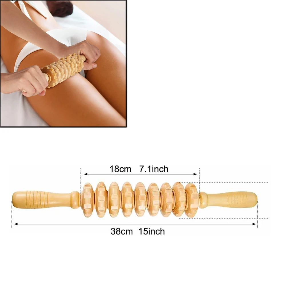 Professional Wood Massage Tools – Waist, Hip & Full Body