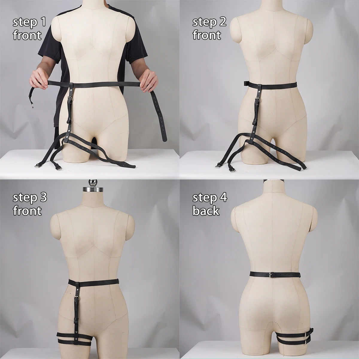 Street Style Gothic Thigh Belt