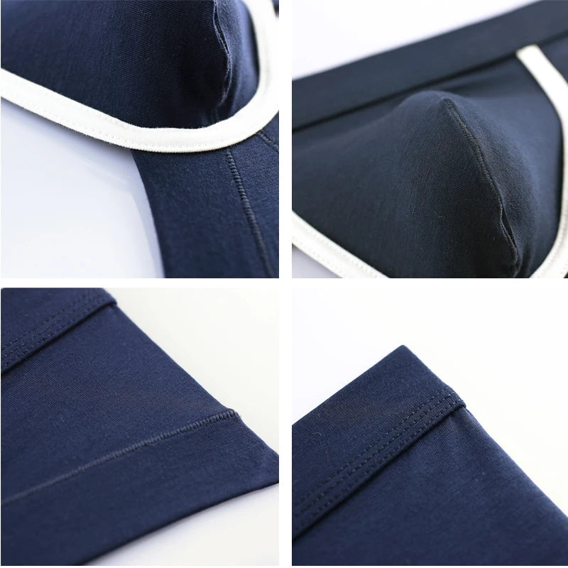 Men’s Low-Waist Briefs – Sexy U-Pouch Seamless Quick-Dry Underwear