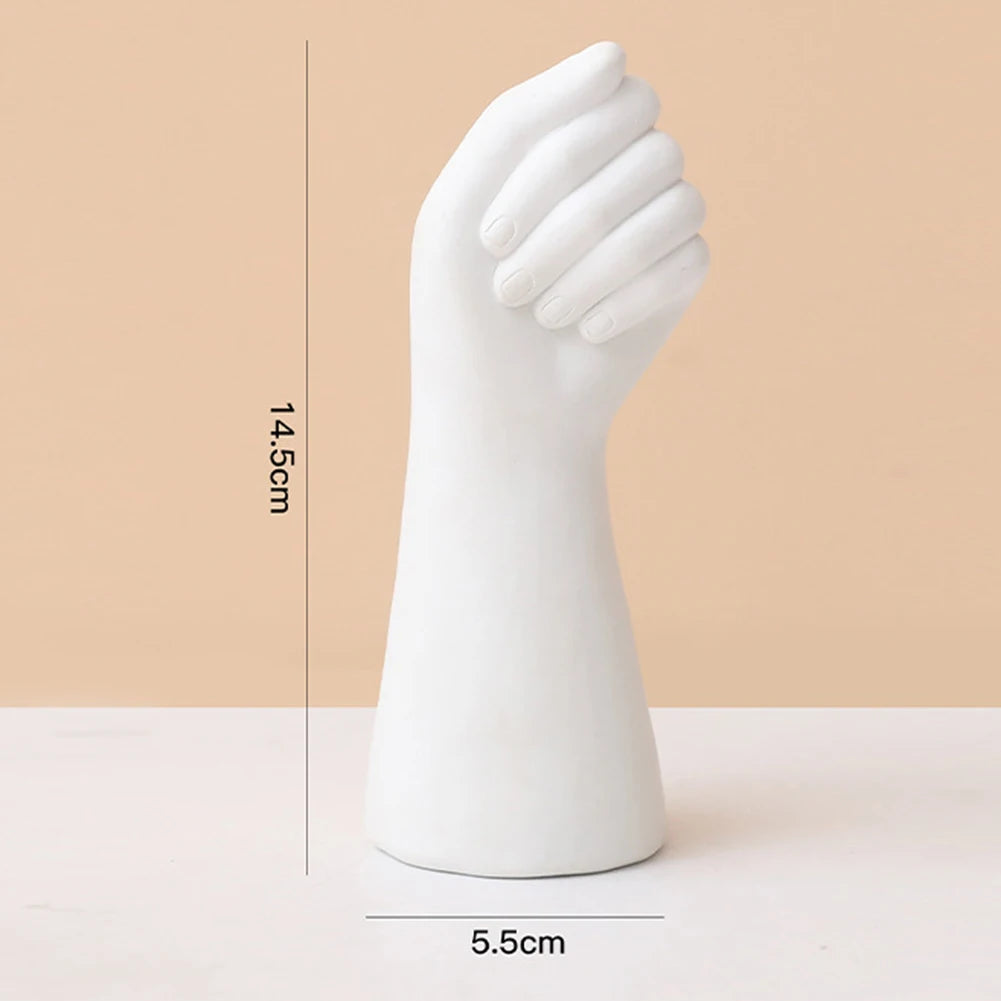 Elegant Nordic Modern Creative Hand Vase Flowers Arrangement Home Decor