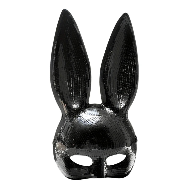 Realistic Rabbit Animal Face Mask – Adult Cosplay Accessory for Costume Parties & Events