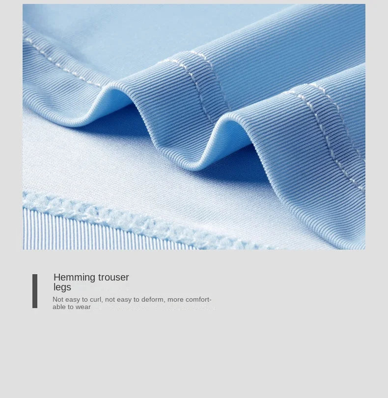 Stay Cool & Sexy – 4PCS Men’s Ice Silk Boxers