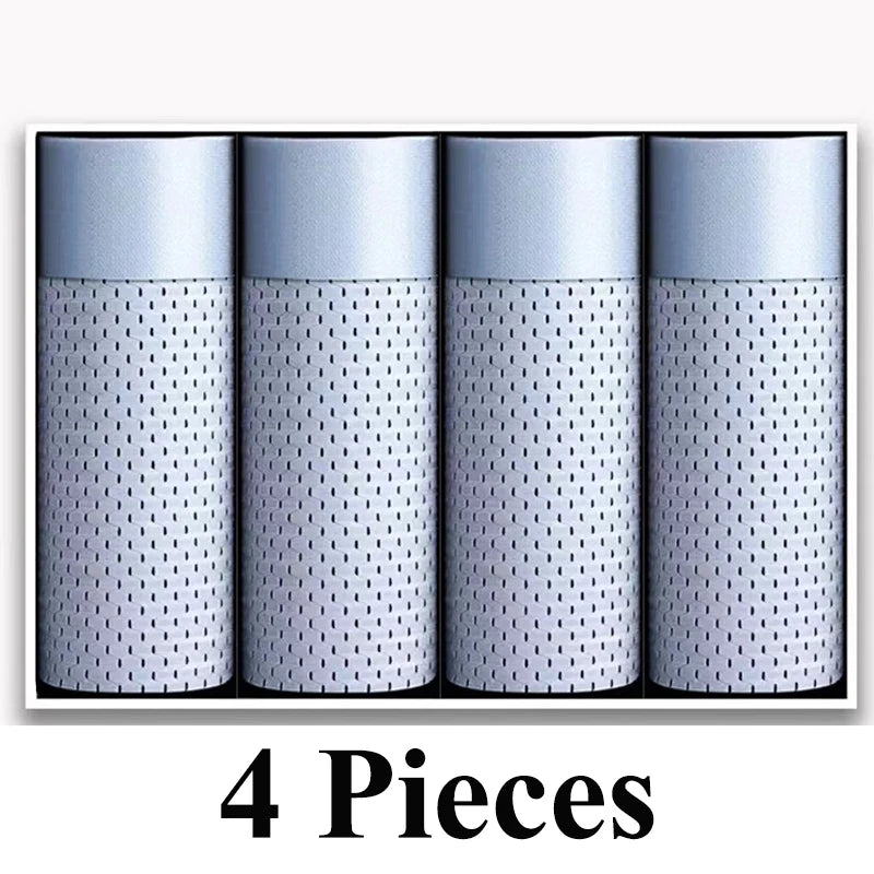 Slim Fit Comfort – Men’s Ice Silk Boxer Shorts 4 Pack