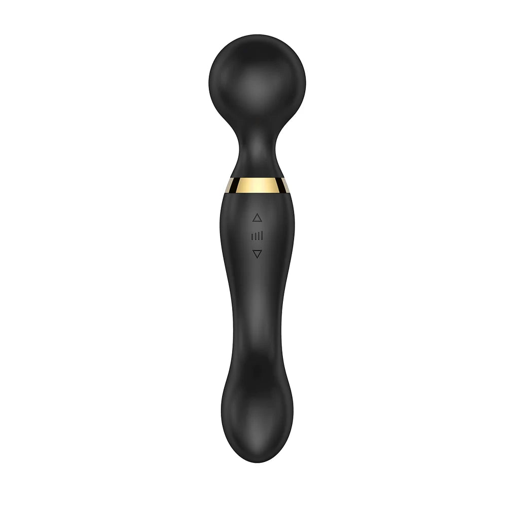 Velvet Pulse Magic Wand – Dual-Action G-Spot & Clitoral Vibrator