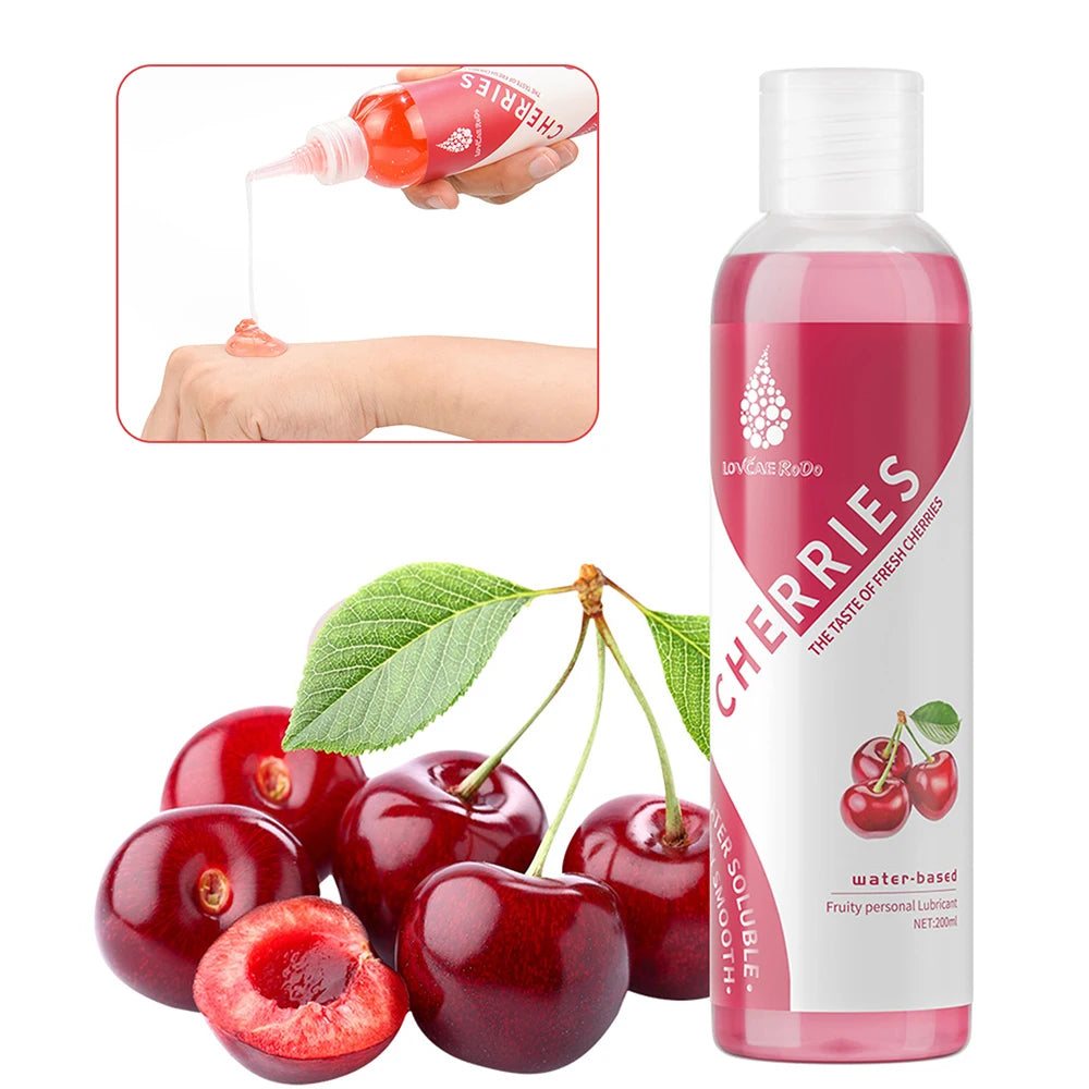 Premium Water-Based Gel with Fruity Flavours