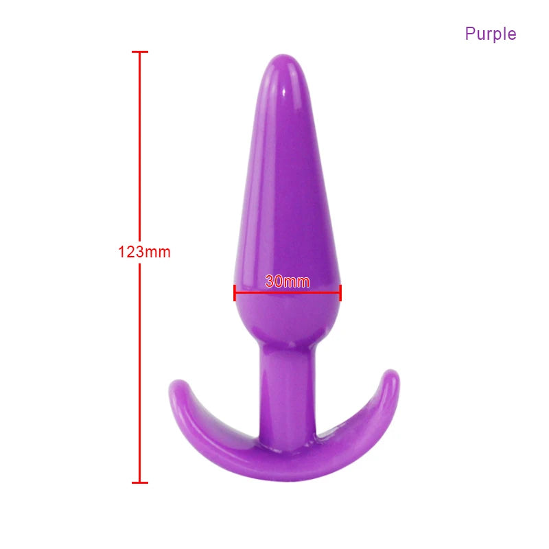 FlexFit Unisex Silicone Anal Plug – Soft, Body-Safe Prostate Massager & Fetish Play Toy For Every Body. Every Fantasy. Every O.