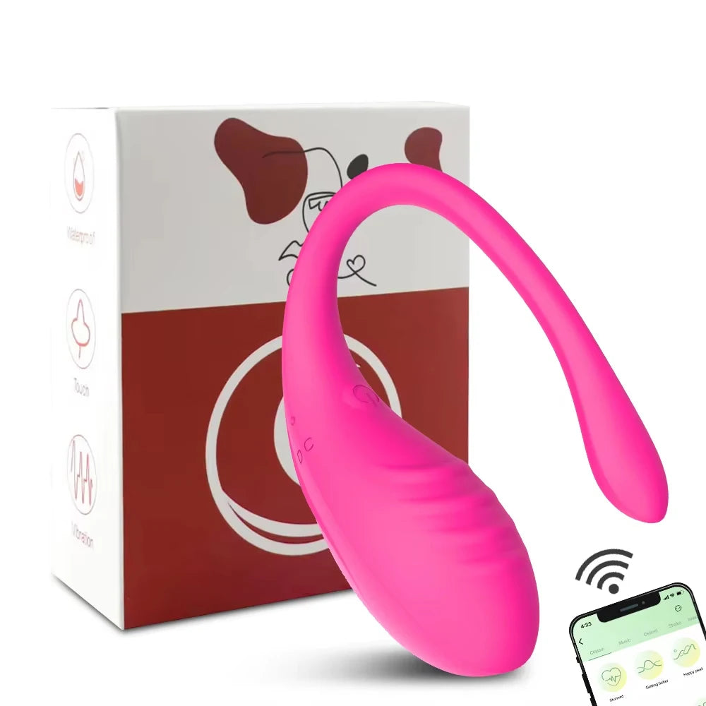 PulsePlay App-Controlled G-Spot & Clitoral Vibrator – Remote Pleasure for Couples