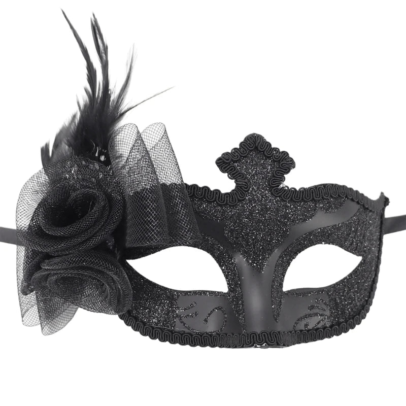 Half Face Mask Mask Halloween Mask Mardi Gras Mask Masquerade Mask Choice
Lace colours Unisex