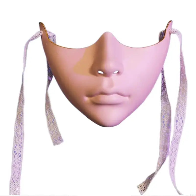 Mechanical Beauty Masquerade Mask – Aesthetic Half-Face Mask for Halloween, Cosplay & Parties