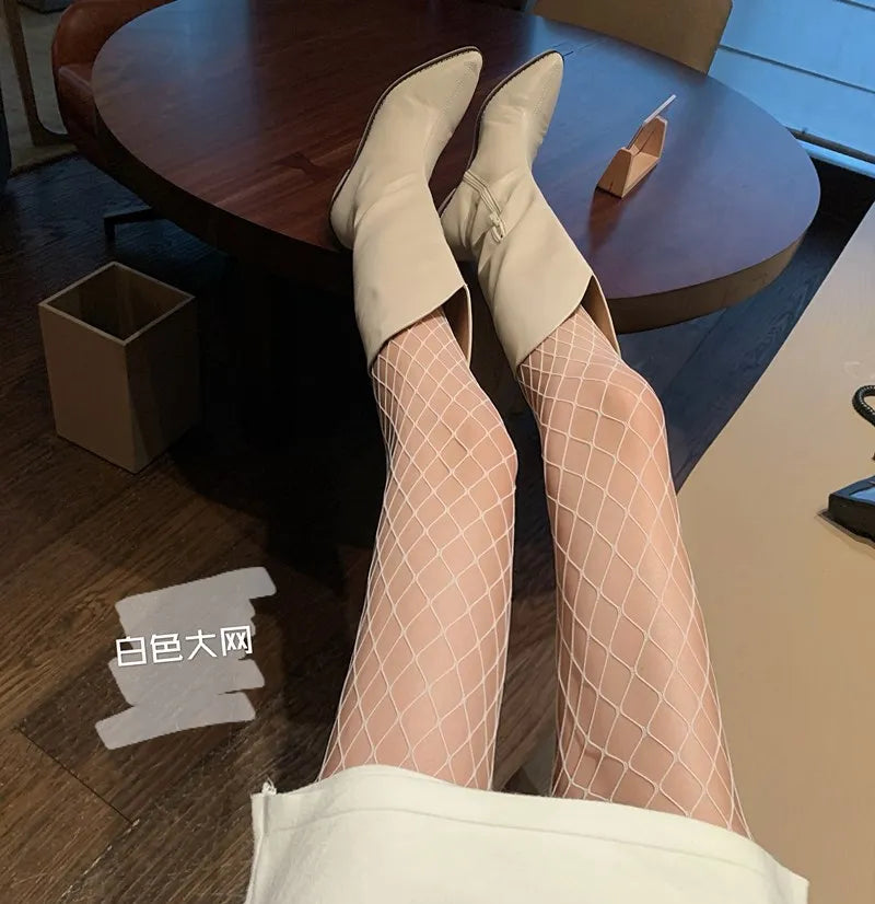 Irresistible Legs – Sexy Mesh Lingerie Stockings