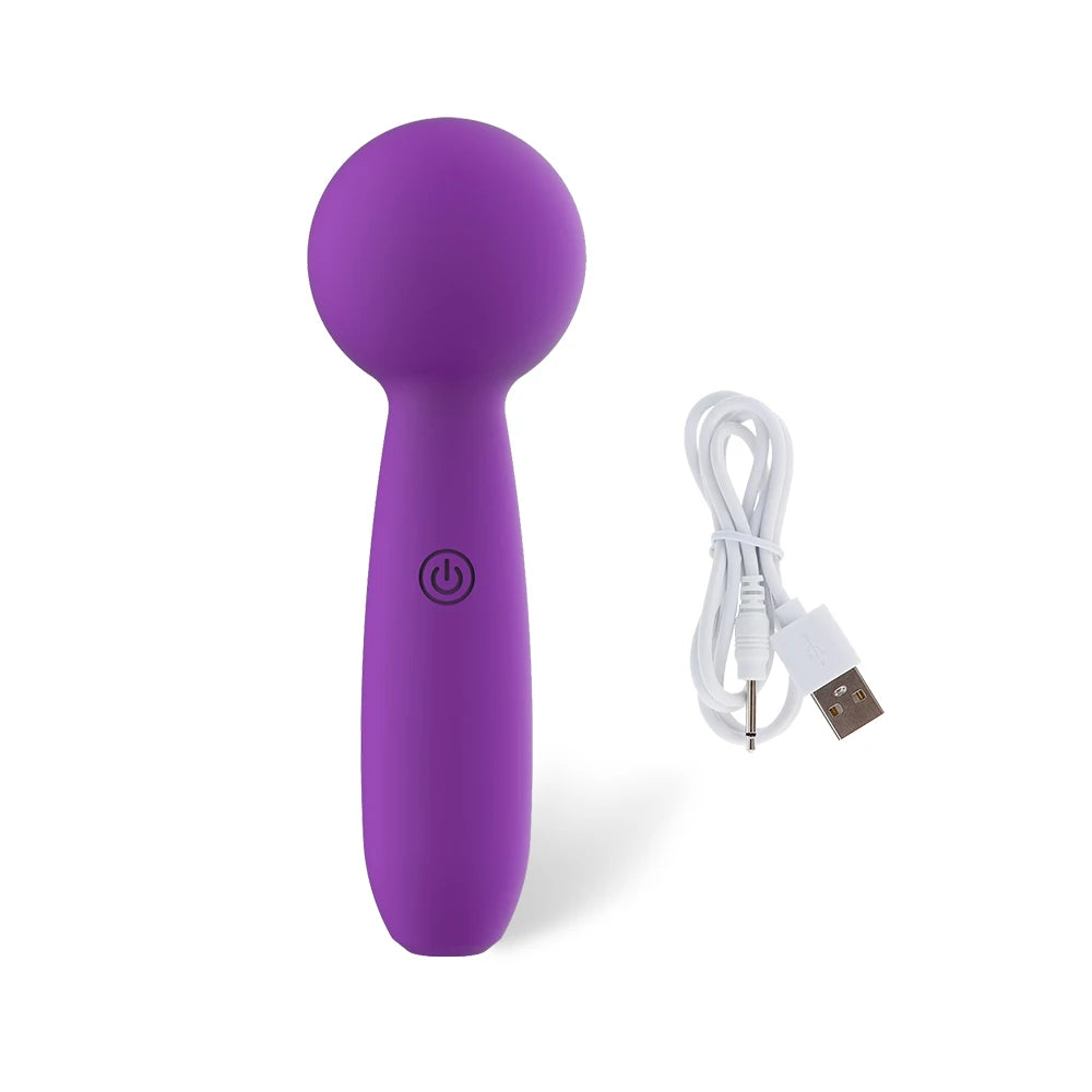 LuxeVibe Mini Wand – G-Spot & Clitoral Pleasure Stick