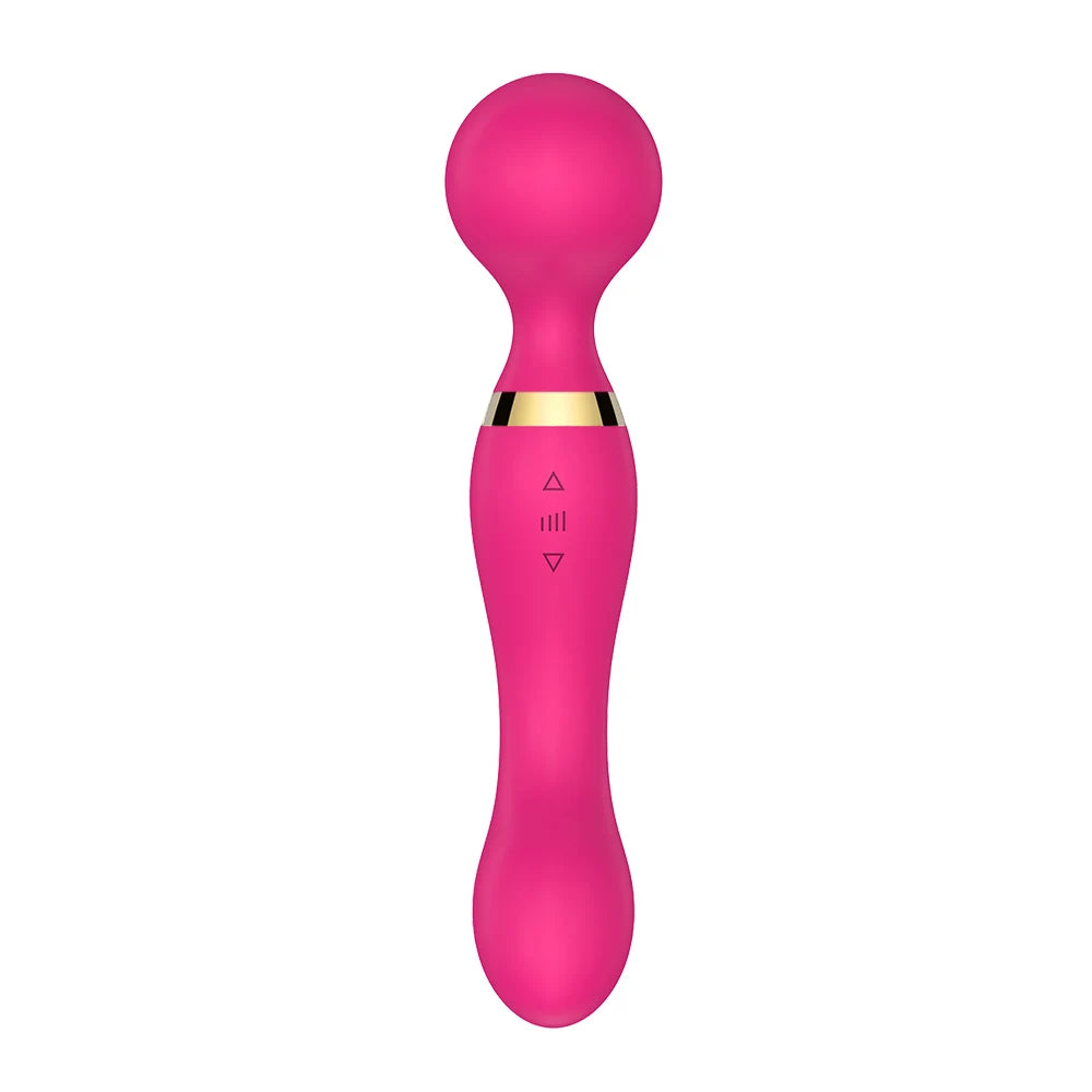 Velvet Pulse Magic Wand – Dual-Action G-Spot & Clitoral Vibrator