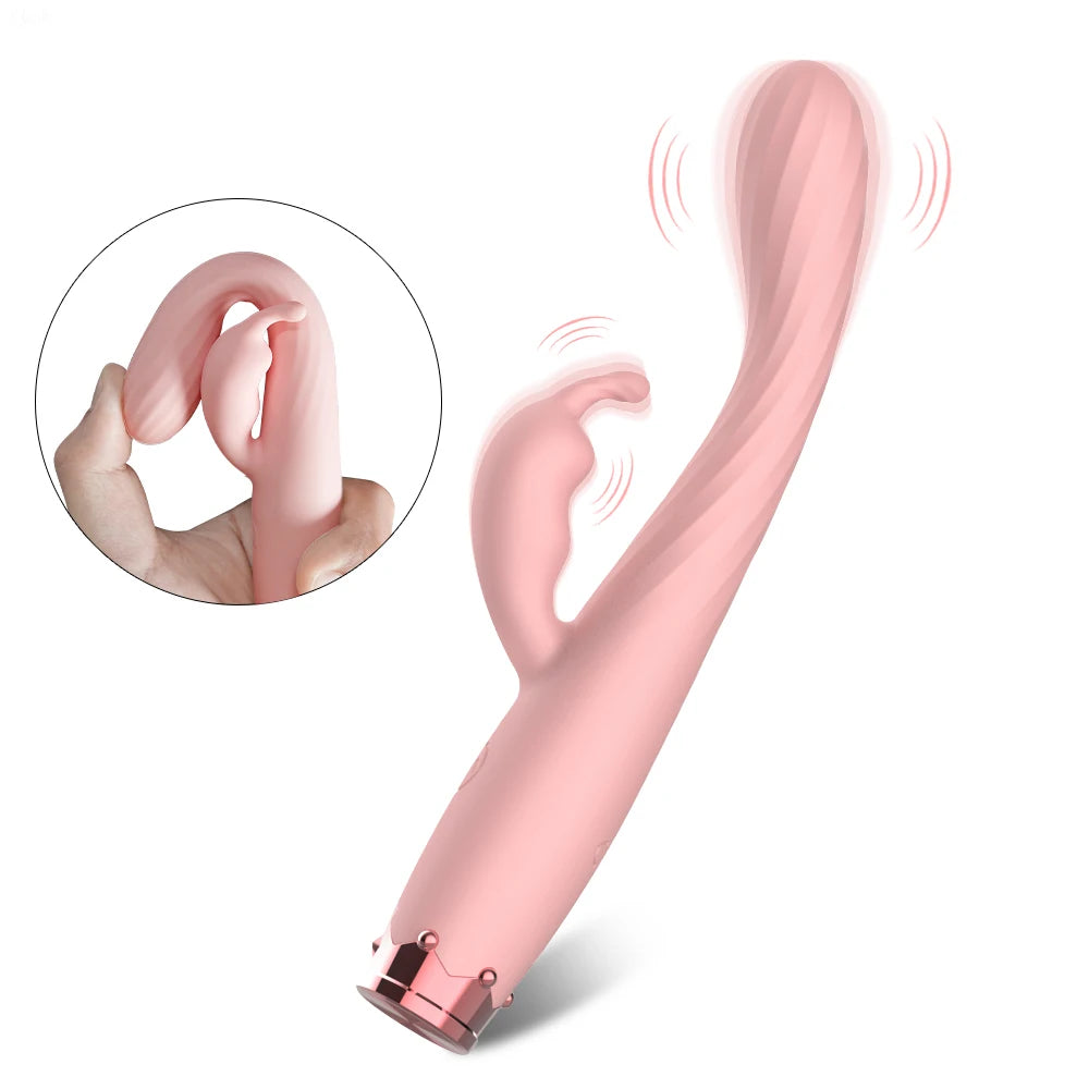 BlissBunny – Beginner G-Spot & Clitoral Rabbit Vibrator for Women