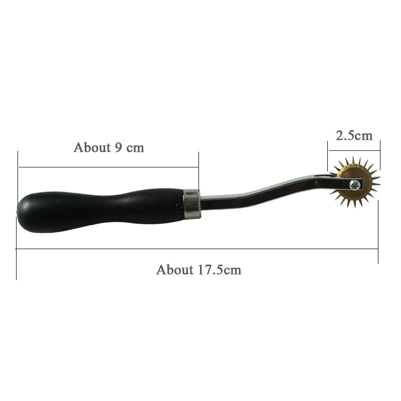 Stainless Steel Wartenberg Wheel – BDSM Sensory Gear for Slave Play, Fetish Roleplay & Erotic Stimulation